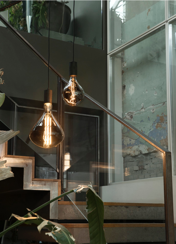 Calex XXL Titanium Sydney LED-Leuchtmittel an Pendelleuchten