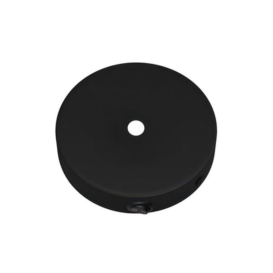 1 Loch Mini Baldachin Kit mit Schalter / Schwarz