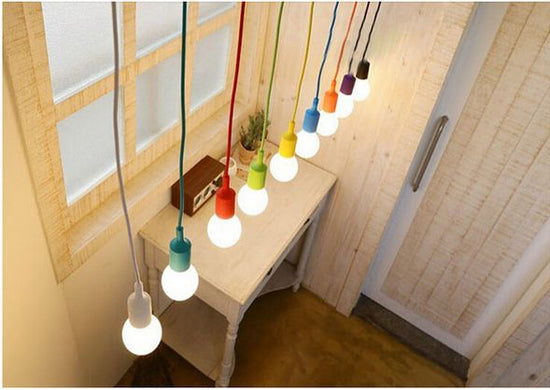 Silikon Lampenfassung / Diverse Farben