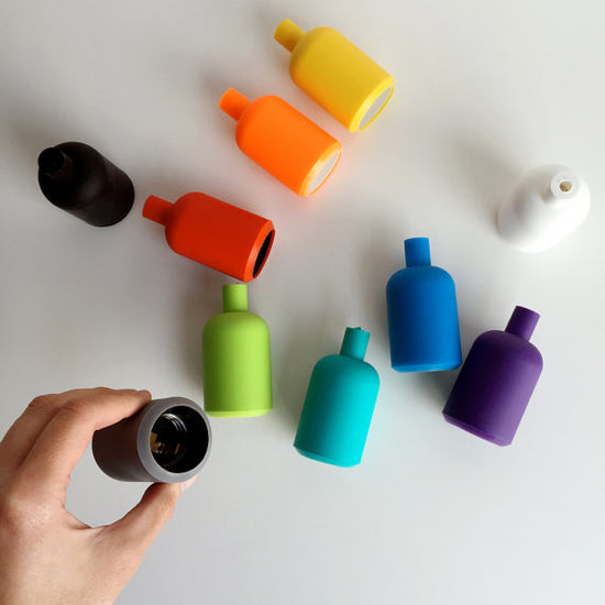 Silikon Lampenfassung / Diverse Farben