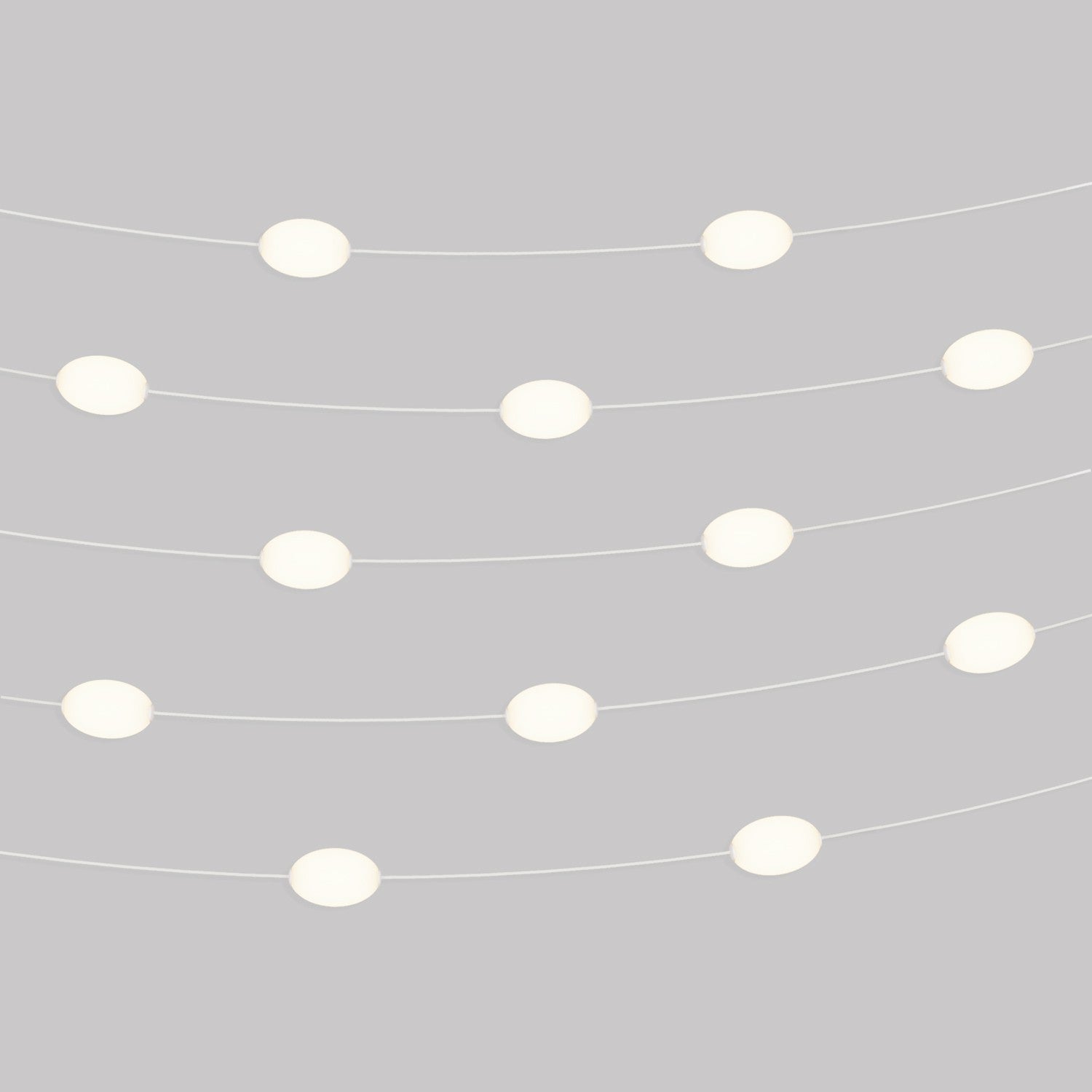 Marina12 – wetterfeste Outdoor-Lichterkette IP67 mit 12 LED-Lichtpunkten Sand