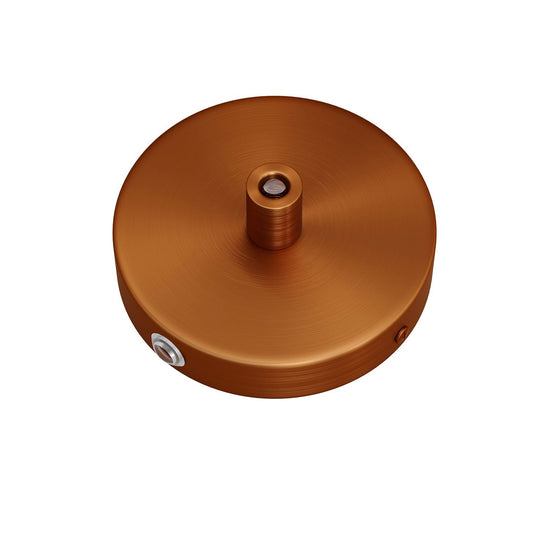 3 Loch Mini Baldachin Kit / kupfer satiniert mit 2 Seitenlöchern