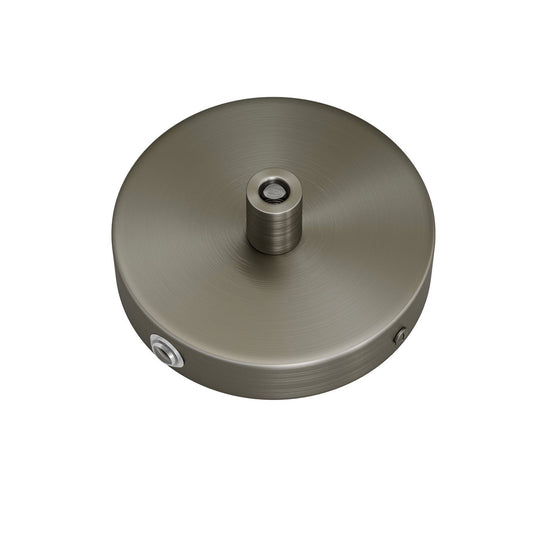 3 Loch Mini Baldachin Kit / titanium satiniert mit 2 Seitenlöchern