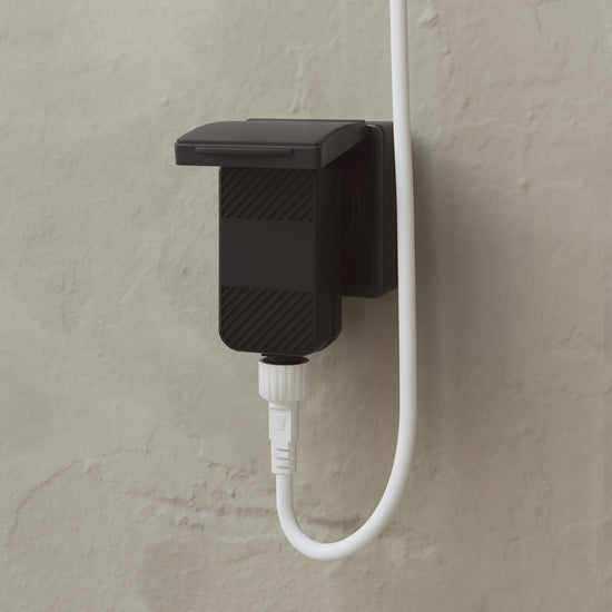 Marina12 – wetterfeste Outdoor-Lichterkette IP67 mit 12 LED-Lichtpunkten Sand