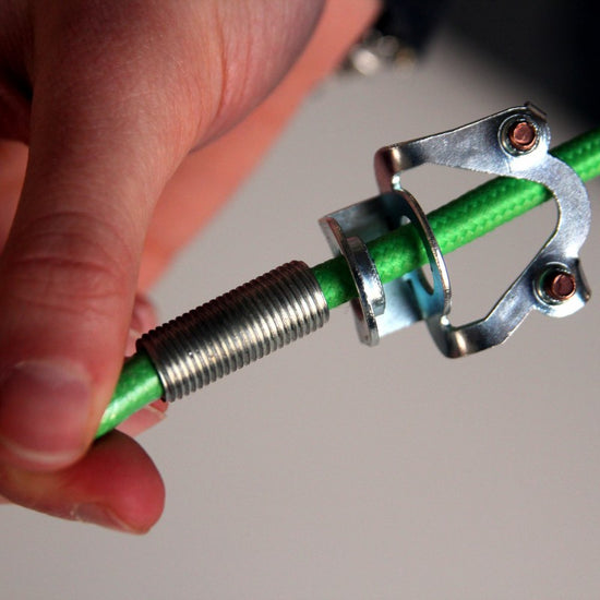 7 Loch Keramik Baldachin Kit / Grau