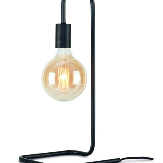 Tischleuchte London, schwarz