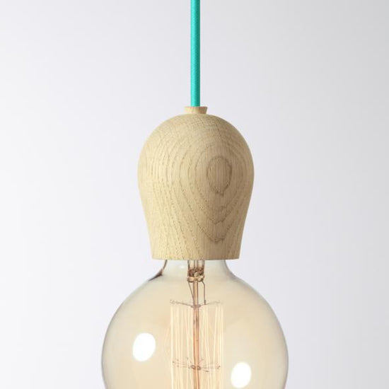 Holz Fassung konisch / Hell geölt