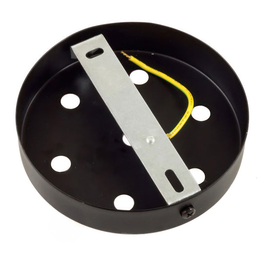 7 Loch Metall Baldachin Kit / Schwarz