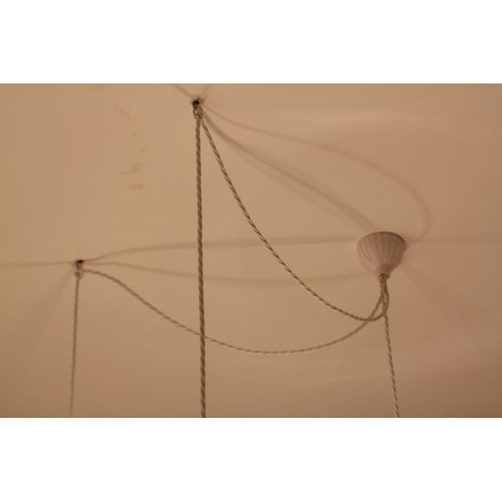 Stoff Baldachin Kit / Weiss