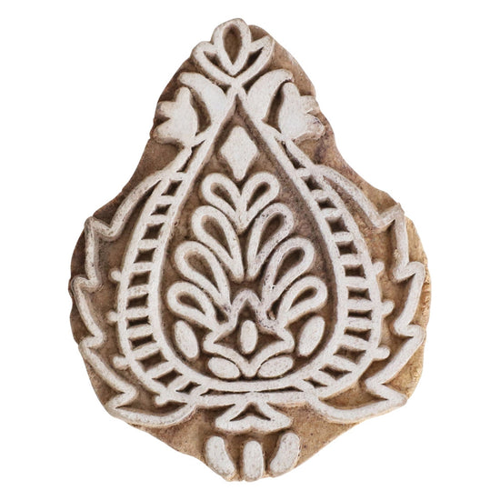 Indischer Holzstempel klein