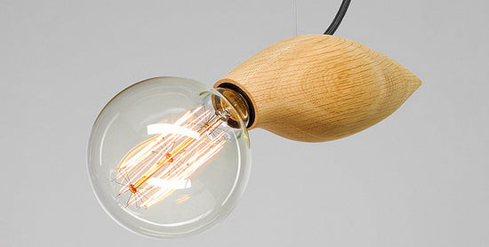 Biene Holzlampe