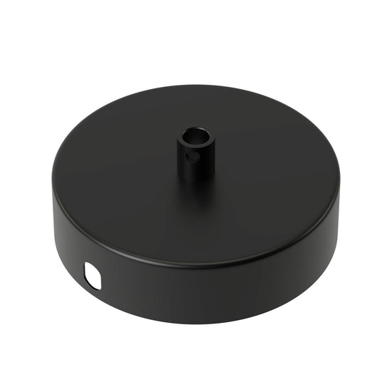 1 Loch Stahlbaldachin / Schwarz