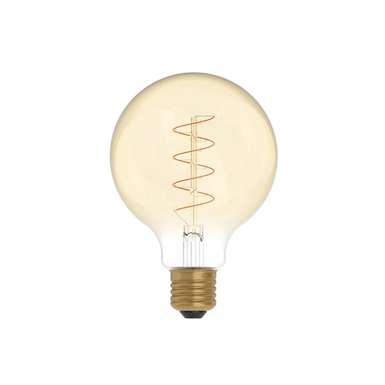 Globe G95 gold curly Carbon Line / 4 Watt E27