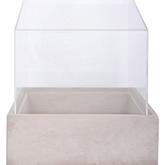 Gewächshaus mit Betonsockel 