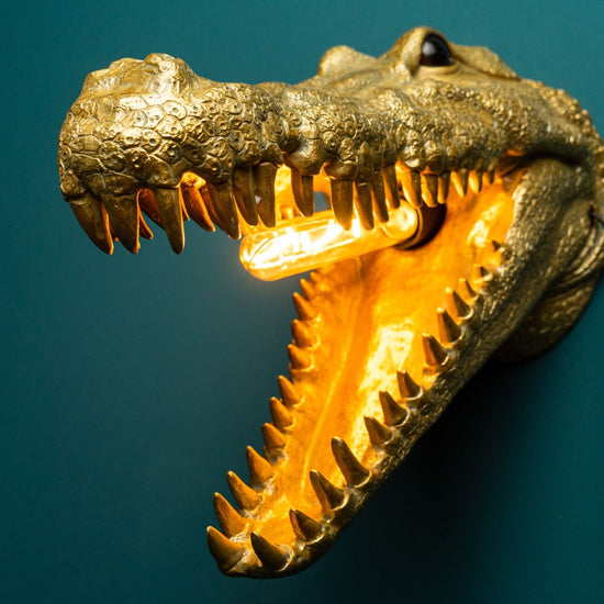 Wandleuchte Alberto Aligatore