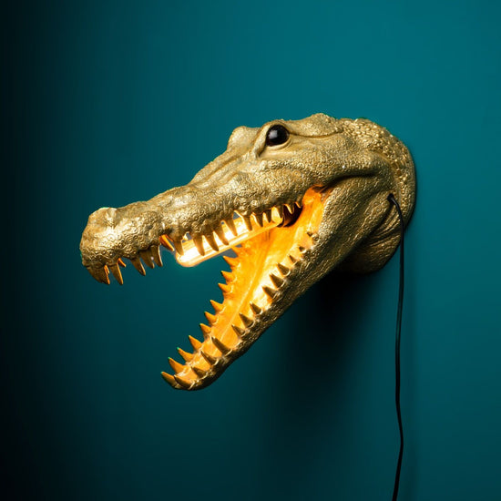 Wandleuchte Alberto Aligatore