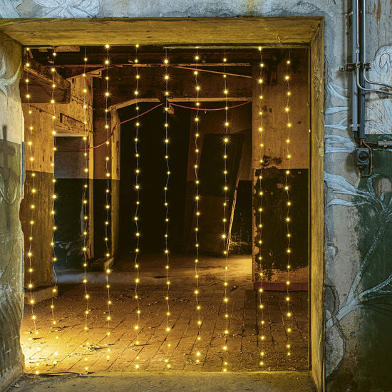 Lichtervorhang Komplettkit Angel Hair 2x2.2m LED