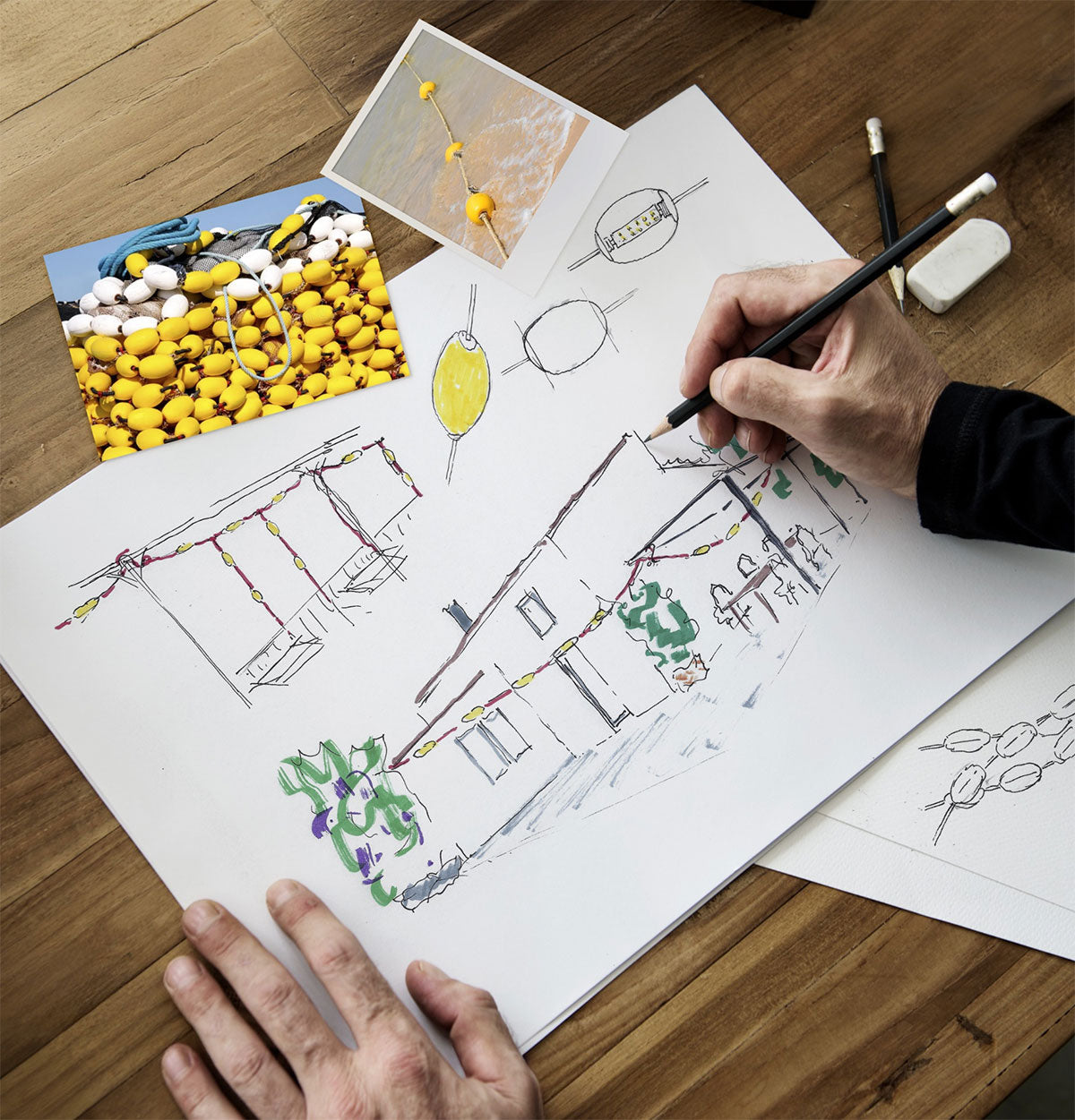 Marina – wetterfeste Outdoor-Lichterkette IP67 – Making of