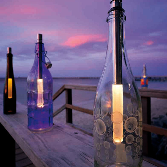 Flaschenlicht LED, dimmbar, batteriebetrieben