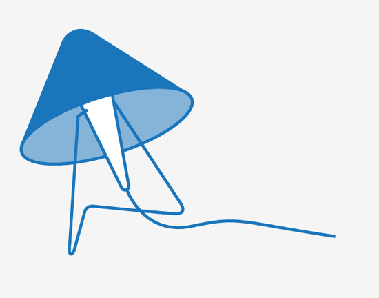 Tisch- Wandlampe / Helena Frantova, Prag 1953 (2x)