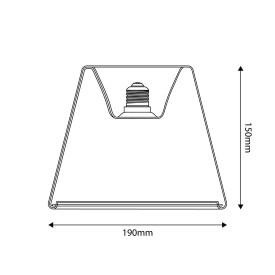 Glühbirne Ghost Line G01 – Transparent 6W