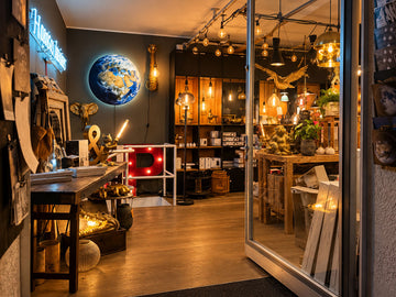 Blick in den Laden von Harrison Interiors an der Morgartenstrasse 22 in Zürich
