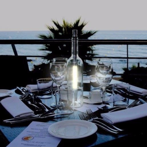 Flaschenlicht LED, dimmbar, batteriebetrieben