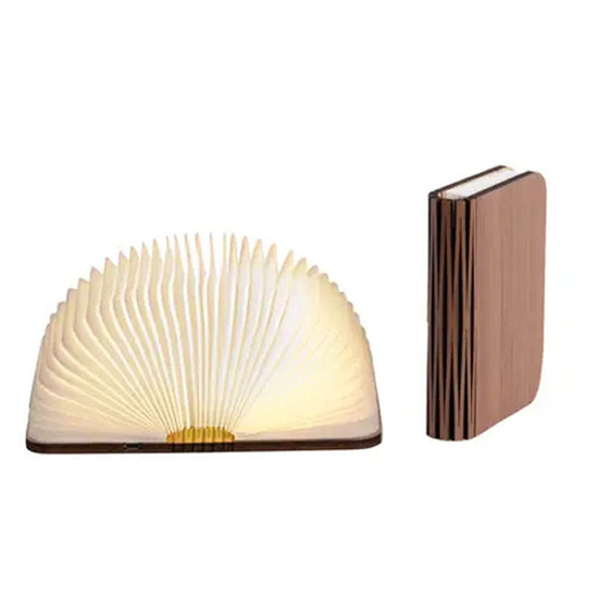 Buchlampe Walnuss / L – large