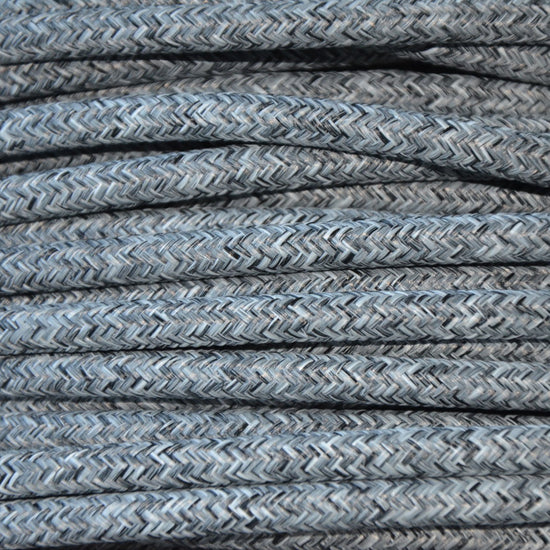 Textilkabel 3x0.75mm / Slatestone Black