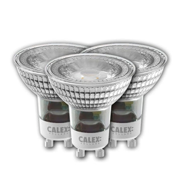 Calex SMD LED lamp GU10 halogen look 3W Dreierpack