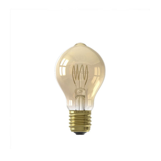 Calex Retro gold curly A60 / 4 Watt E27