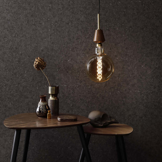 Calex Big-Curly LED / "Mega-Globe" Gold E27