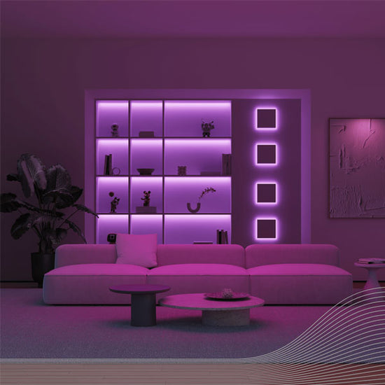 Calex LEDstrip RGBIC – 2 Meter, Fernbedienung, USB