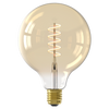 Calex Globe G125 Smart LED Filament Gold Curly / 7 Watt E27