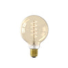Calex Smart LED Filament Gold Curly Globe G95 / E27