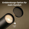 Calex Tracklight GU10 Schwarz – Schienen-Deckenleuchte aus Aluminium Entblendung