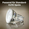 Calex Tracklight GU10 Schwarz – Schienen-Deckenleuchte aus Aluminium passende GU10 Leuchtmittel