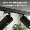Calex Tracklight GU10 Schwarz – Schienen-Deckenleuchte aus Aluminium einfache Montage