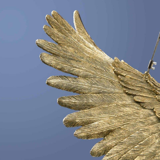 Deckenleuchte Flying Ducky, gold