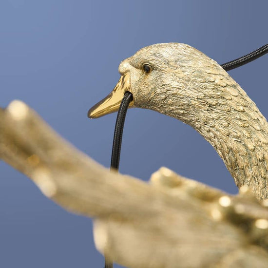 Deckenleuchte Flying Ducky, gold