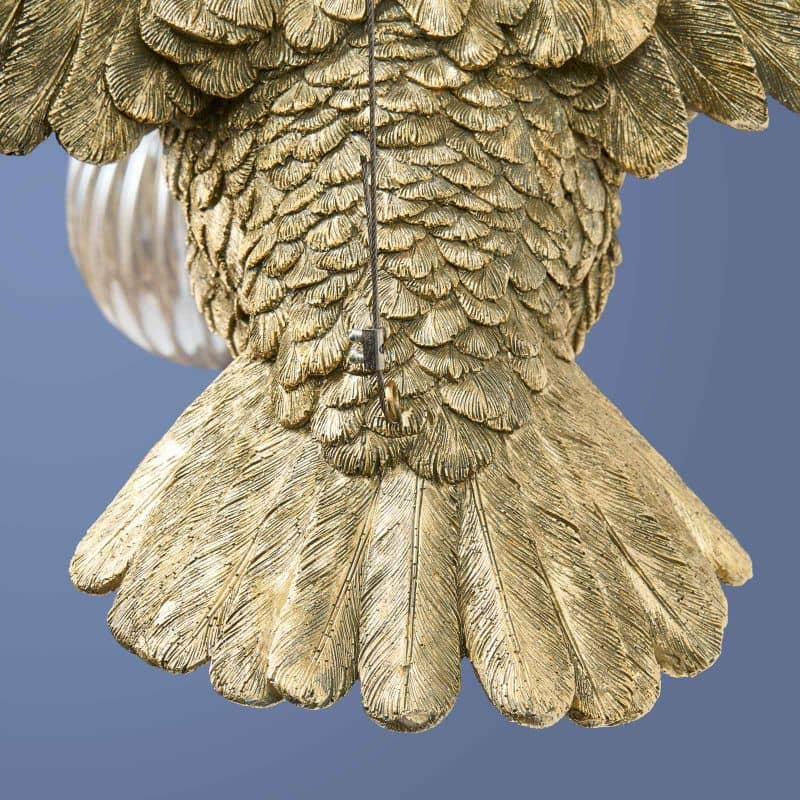 Deckenleuchte Flying Ducky, gold