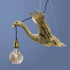 Deckenleuchte Flying Ducky, gold
