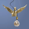 Deckenleuchte Flying Ducky, gold
