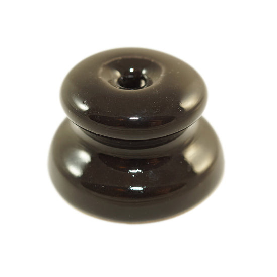 Kabelführung Porzellan / Edge Schwarz 