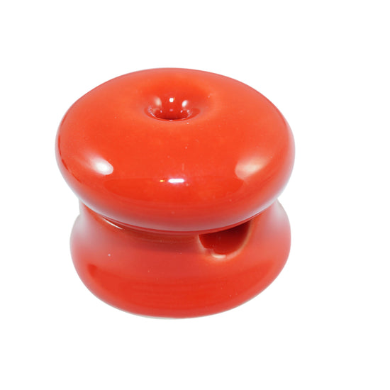 Kabelführung Porzellan / Rot solo