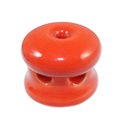 Kabelführung Porzellan / Rot double