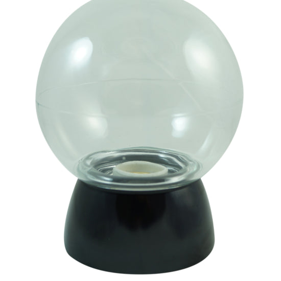 Kugellampe Bakelit Klarglas / Gerade