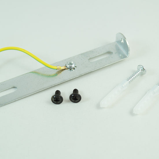 1 Loch Metall Baldachin Kit / Weiss