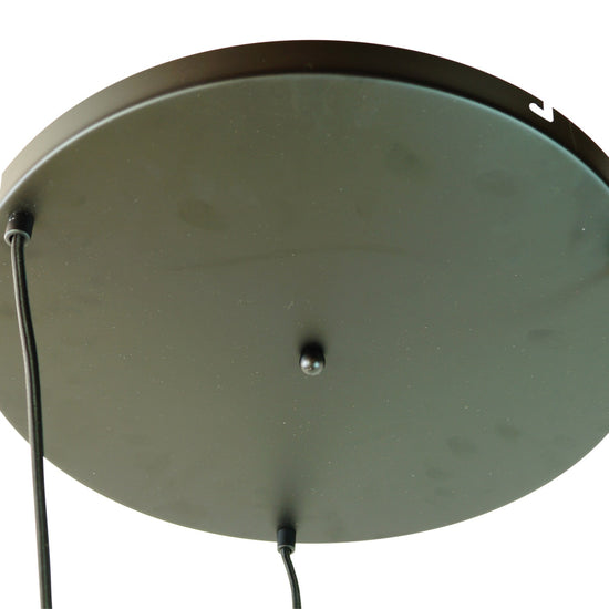 Vintage Lampenpendel 3er Set / Schwarz E40