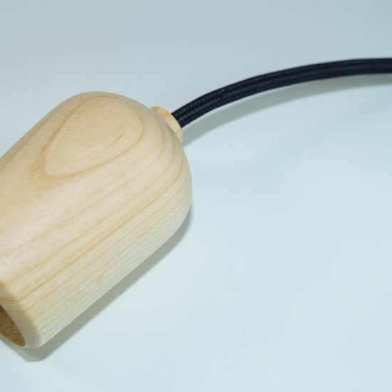 Holz Fassung konisch / Hell geölt